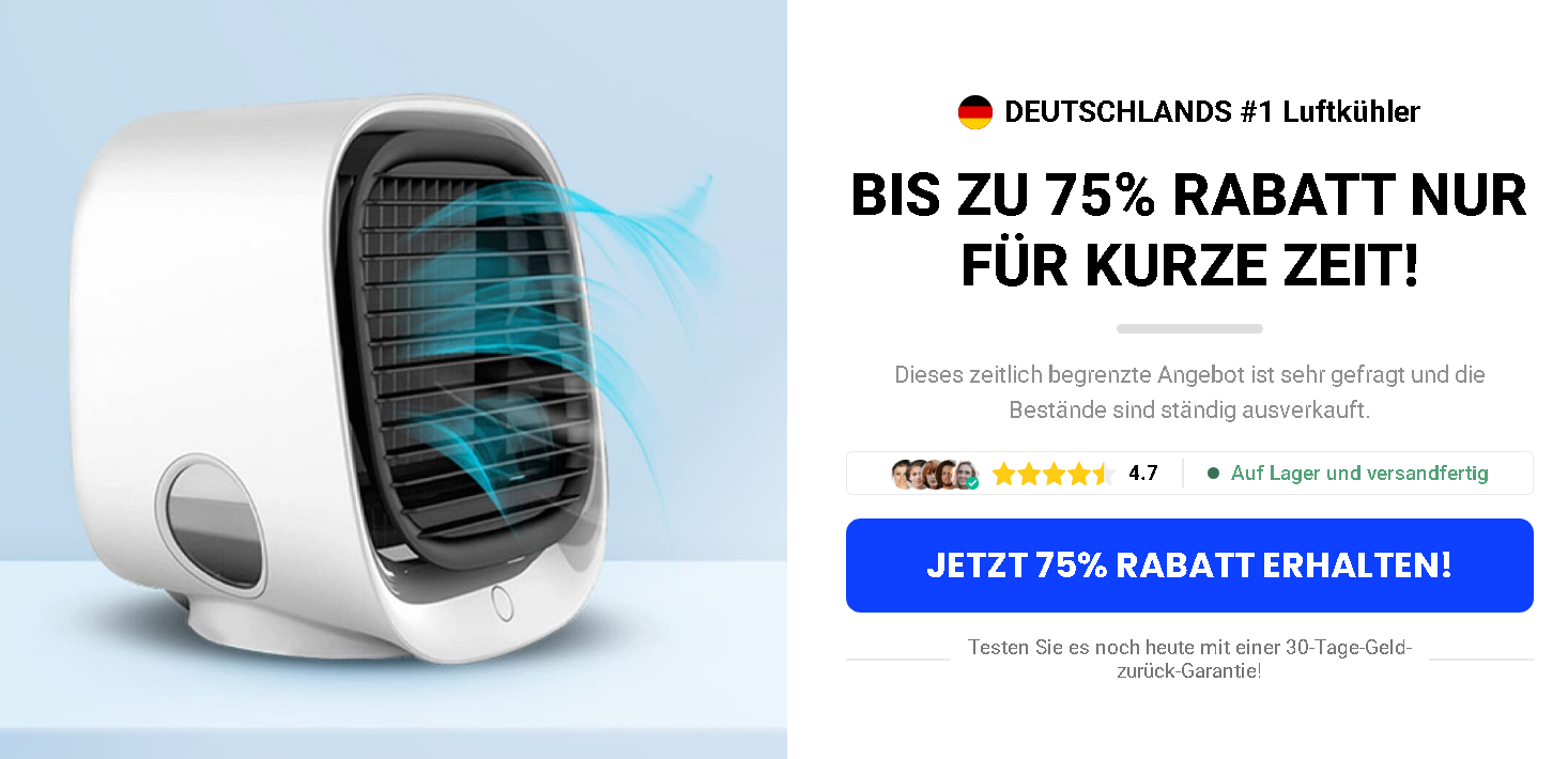 AiraBreeze mit Rabatt-Angebot
